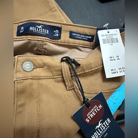 💚 A11 -A12 NWT Hollister advanced stretch low rise jean legging. - Picture 6 of 7